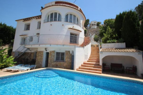  El Atarceder-6 - sea view villa with private pool in Benissa  Бенисса